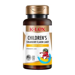 康力士（K-Lex)儿童水果口味咀嚼片(含钙、镁)60片