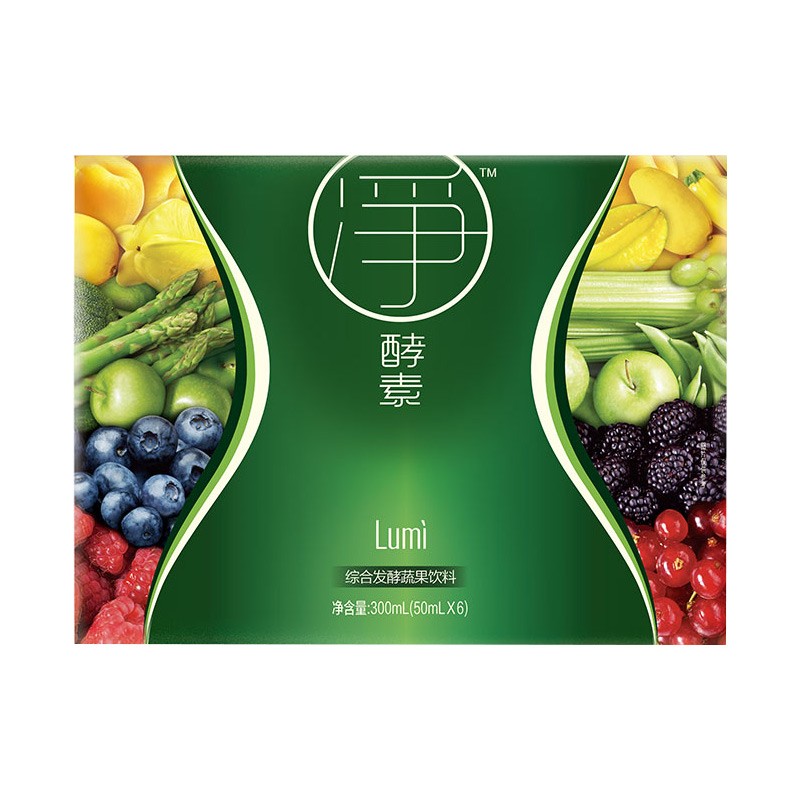 净酵素(lumi)综合发酵果蔬饮料50ml*6瓶