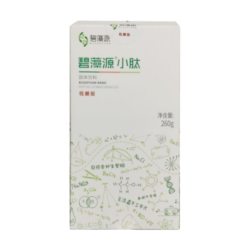 碧藻源(bizaoyuan)小肽冲剂固体饮料青苹果口味低糖版260g/瓶