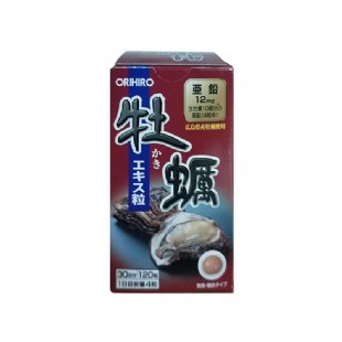 立喜乐(Orihiro)牡蛎精华颗粒120粒/瓶【日本进口】