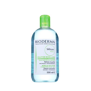 贝德玛(Bioderma)卸妆水500ml蓝水 净妍洁肤液 眼唇卸妆液