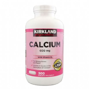 柯克兰(Kirkland)Calcium+D3钙尔奇配方【美国版】600mg*500粒新包装