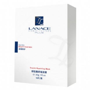 朗斯(Lanace)抑肽酶舒缓面膜10片/盒