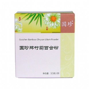 国珍(GuoZhen)竹菊百合粉3.5g×30袋（新包装）