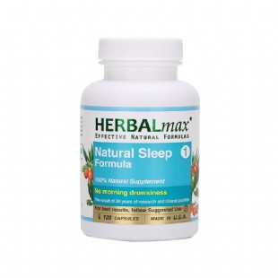 美国Herbalmax(Herbalmax)5号自然舒眠配方120粒