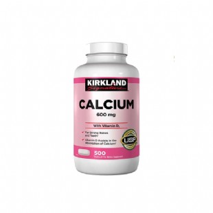 柯克兰(Kirkland)Calcium+D3钙片【美国版】600mg*500粒（新包装）