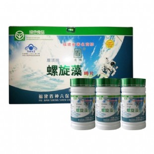 富迪(FOR_YOU)螺旋藻精片250mg/片×500片/瓶×3瓶/套(新品)