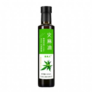 寿夫人巴马火麻油特级500ml