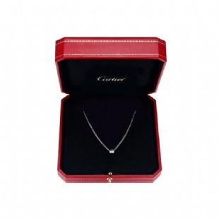 卡地亚（Cartier） 奢华优雅SAPHIRSDE蓝宝石18K白金项链