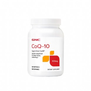 美国健安喜（GNC）辅酶Q10 100mg120粒软胶囊COQ10