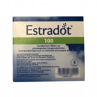德国诺华（Estramon）卵巢雌性激素荷尔蒙贴更年贴100+ug*24贴/盒（原装进口 ，无中文标）