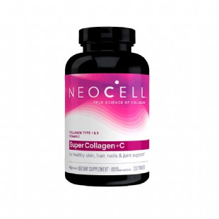 美国Neocell(Neocell)水解骨胶原蛋白+维C(Collagen+C)270粒