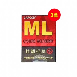 ML牡蛎杞草片6粒/盒*3盒