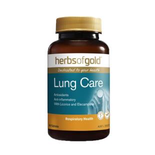 澳洲和丽康（herbsofgold）净肺护肺片60粒/瓶