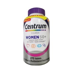 善存（Centrum）银片50+女性营养复合维生素矿物质保健品275粒/瓶