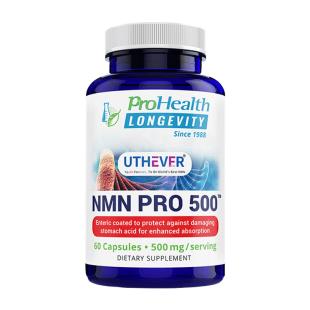 美国ProHealth（prohealth） NMN15000肠溶强化吸收型β-烟酰胺单核苷酸NAD补充剂 60粒/瓶