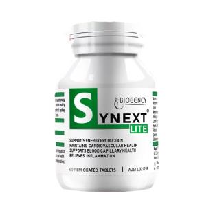 澳洲小绿（Synext）lite烟酸烟酰胺白藜芦醇姜黄槲皮素补充剂60粒/瓶