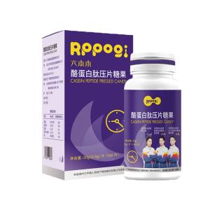 六本木(RPPOQI)赵谋明六本木酪蛋白肽压片糖果睡眠肽0.5g*60片