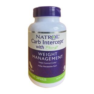 美国Natrol(Natrol)Carb Intercept淀粉酶阻断剂【美国版】120粒