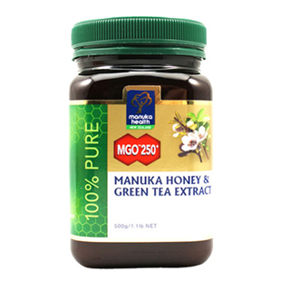 蜜纽康(Manuka_Health)MGO250+麦卢卡纯天然绿茶【新西兰原装进口】500g 