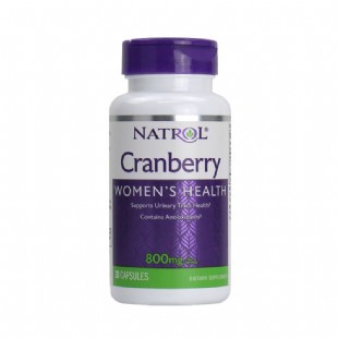 美国Natrol(Natrol)Cranberry蔓越莓浓缩精华胶囊【美国版】800mg*30粒