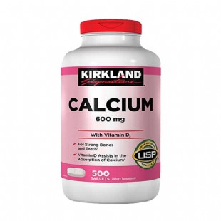 柯克兰(Kirkland)Calcium+D3钙尔奇配方【美国版】600mg*500粒
