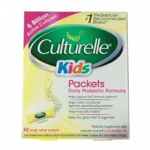 美国康萃乐(Culturelle)婴幼儿童LGG益生菌30袋/盒