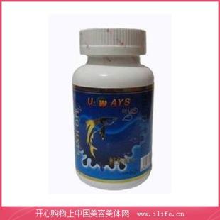 美国尤维斯(U_ways)鲑鱼油软胶囊1000mg/粒×60粒