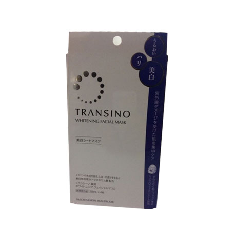 日本TRANSINO(TRANSINO)祛斑美白面膜【日本原装进口】4片