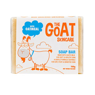 澳洲Goat_Soap(Goat_Soap)纯天然手工羊奶皂燕麦味100g