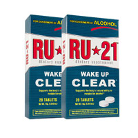 美国RU21(RU21)安体普复合解酒片二盒装