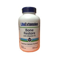 美国Life_extension(Life_extension)沿寿Bone Restore钙片120粒