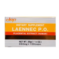 莱乃康(Laennec)P.O脐带人胎素胶囊 升级版【日本原装进口版】100粒