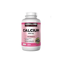 柯克兰(Kirkland)Calcium+D3钙片【美国版】600mg*500粒（新包装）