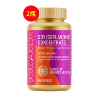 維萃美(Victorymade)大豆異黃酮膠囊500mg*90粒/瓶（英文版）【買一送一】