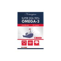 挪威Biopharma（Biopharma） OMEGA 3高濃縮DHA90%補腦 30粒/盒