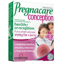 英国Pregnacare(Pregnacare)女性孕前备孕维生素含叶酸【英国原装进口版】30粒