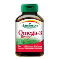 健美生(Jamieson)Omega3 Brain孕妇DHA【加拿大进口版】60粒