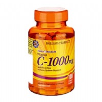 英国荷柏瑞（Holland_Barrett）维生素C+野生玫瑰果1000mg120粒