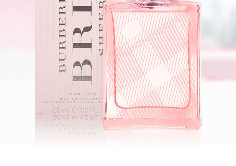 巴宝莉(burberry) 博柏利女士淡香水(粉格)30ml